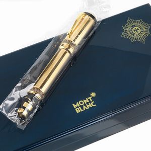 MONTBLANC - MONTBLANC "HOMMAGE A FRIEDRICH II THE GREAT" SERIE PATRON OF ART PENNA STILOGRAFICA EDIZIONE LIMITATA N. 1767/4810, ANNO 1999