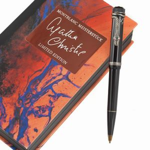 MONTBLANC - MONTBLANC MEISTERSTUCK AGATHA CHRISTIE PENNA A SFERA SERIE SCRITTORI EDIZIONE LIMITATA N. 01231/25000
