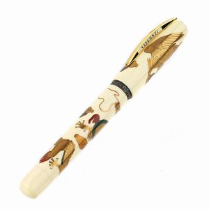 VISCONTI : VISCONTI "CREATURE SOPRANNATURALI" - DRAGON E PHOENIX - EDIZIONE LIMITATA MAKI-E PENNA STILOGRAFICA N. 089/188  - Asta Orologi e penne - Associazione Nazionale - Case d'Asta italiane