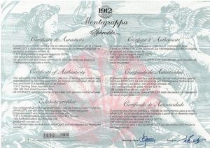 MONTEGRAPPA "APHRODITE " PENNA STILOGRAFICA EDIZIONE LIMITATA N. 1890/1912  - Asta Orologi e penne - Associazione Nazionale - Case d'Asta italiane