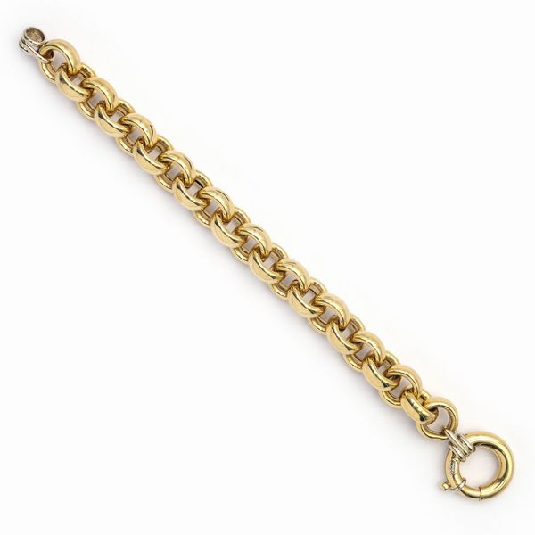 Bracciale in oro giallo 18kt  - Asta Gioielli Orologi e Fashion Vintage - Associazione Nazionale - Case d'Asta italiane