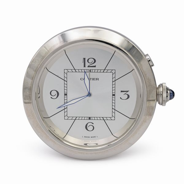 Cartier Pacha, orologio sveglia da tavolo  - Asta Gioielli Orologi e Fashion Vintage - Associazione Nazionale - Case d'Asta italiane