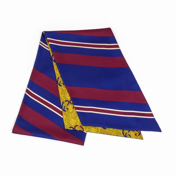 Hermes foulard vintage Maxi Twilly  - Asta Gioielli Orologi e Fashion Vintage - Associazione Nazionale - Case d'Asta italiane