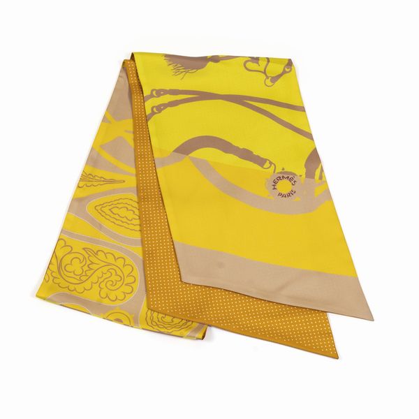 Hermes foulard vintage Maxi Twilly  - Asta Gioielli Orologi e Fashion Vintage - Associazione Nazionale - Case d'Asta italiane