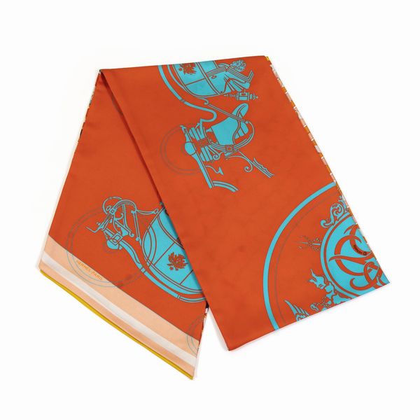 Hermes foulard vintage Maxi Twilly  - Asta Gioielli Orologi e Fashion Vintage - Associazione Nazionale - Case d'Asta italiane