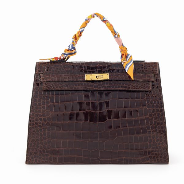 Hermes Kelly 35, borsa a mano vintage  - Asta Gioielli Orologi e Fashion Vintage - Associazione Nazionale - Case d'Asta italiane