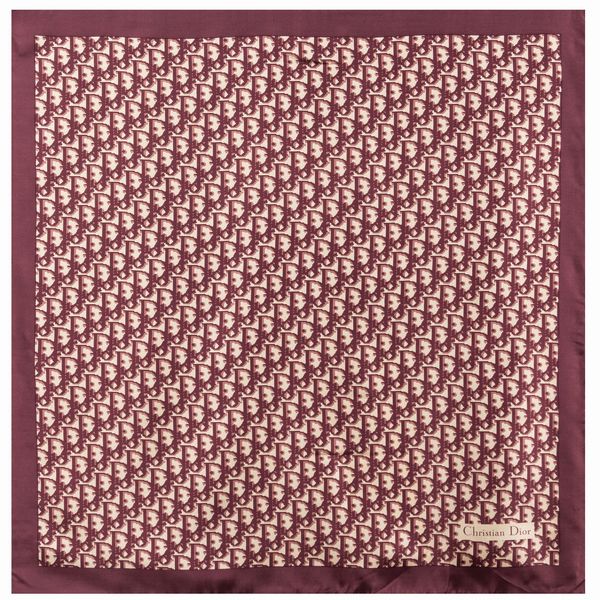 Christian Dior foulard vintage  - Asta Gioielli Orologi e Fashion Vintage - Associazione Nazionale - Case d'Asta italiane