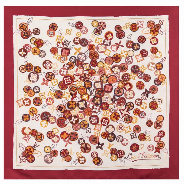 Louis Vuitton foulard vintage  - Asta Gioielli Orologi e Fashion Vintage - Associazione Nazionale - Case d'Asta italiane