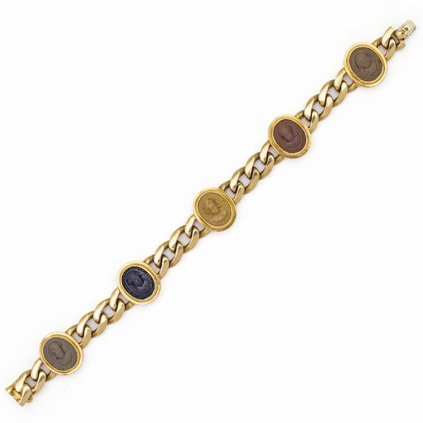 Bulgari bracciale maglia groumette  - Asta Gioielli Orologi e Fashion Vintage - Associazione Nazionale - Case d'Asta italiane