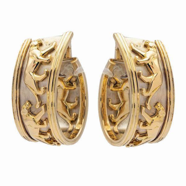 Cartier orecchini collezione Panthere  - Asta Gioielli Orologi e Fashion Vintage - Associazione Nazionale - Case d'Asta italiane