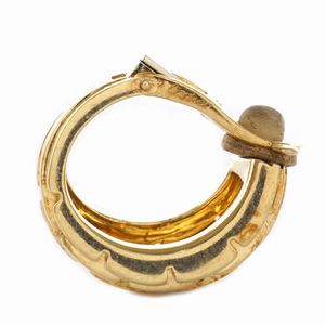 Cartier orecchini a lobo collezione Maillon Panth�re  - Asta Gioielli Orologi e Fashion Vintage - Associazione Nazionale - Case d'Asta italiane