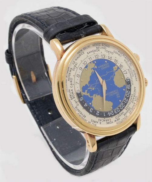 Andersen Columbus Worldtimer orologio da polso  - Asta Gioielli e Orologi - Associazione Nazionale - Case d'Asta italiane