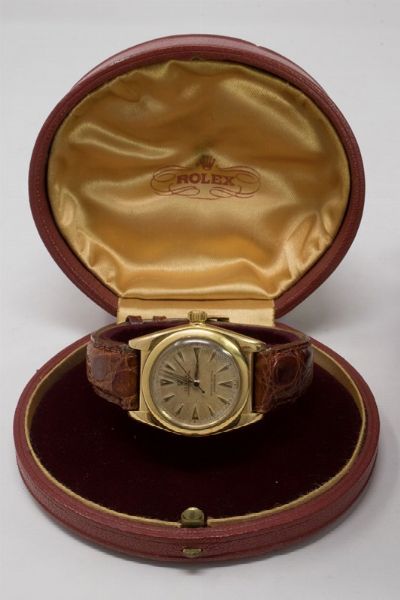 Rolex Oyster Perpetual Ovetto orologio ref. 3372, anni Cinquanta  - Asta Gioielli e Orologi - Associazione Nazionale - Case d'Asta italiane