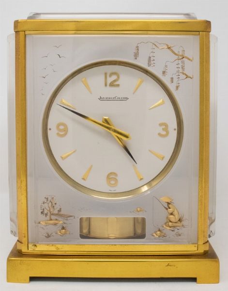Jaeger Le Coultre Atmos Cinesina orologio da tavola  - Asta Gioielli e Orologi - Associazione Nazionale - Case d'Asta italiane