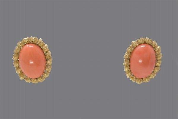 Parure in corallo e oro giallo  - Asta Gioielli e Orologi - Associazione Nazionale - Case d'Asta italiane