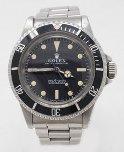 Rolex Oyster Perpetual Submariner orologio ref. 5513, anni Settanta  - Asta Gioielli e Orologi - Associazione Nazionale - Case d'Asta italiane