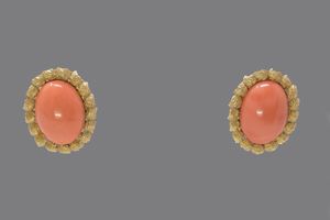 Parure in corallo e oro giallo  - Asta Gioielli e Orologi - Associazione Nazionale - Case d'Asta italiane