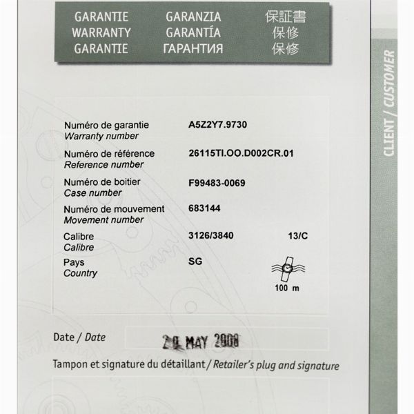 AUDEMARS PIGUET  - Asta Orologi vintage e moderni - Associazione Nazionale - Case d'Asta italiane