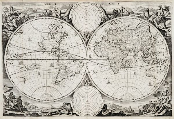 DANIL STOPENDAAL : Werelt Caert .  - Asta Arte antica, moderna e contemporanea - Associazione Nazionale - Case d'Asta italiane