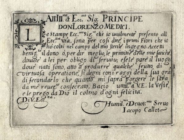 Jacques Callot : Sette tavole da Capricci di varie figure.  - Asta Arte antica, moderna e contemporanea - Associazione Nazionale - Case d'Asta italiane