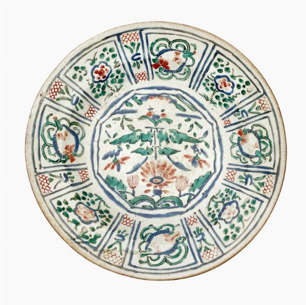 Ciotola campaniforme Swatow.  - Asta Arte antica, moderna e contemporanea - Associazione Nazionale - Case d'Asta italiane