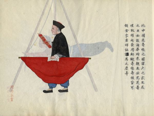 ZHOU PEICHUN : Album con illustrazioni di mestieri e vita quotidiana.  - Asta Arte antica, moderna e contemporanea - Associazione Nazionale - Case d'Asta italiane