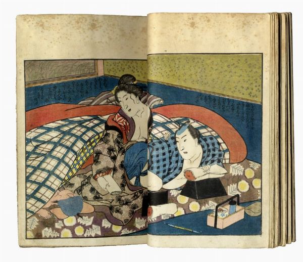 UTAGAWA KUNIMORI II : Volume shunga.  - Asta Arte antica, moderna e contemporanea - Associazione Nazionale - Case d'Asta italiane
