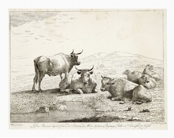 Lotto di ventitre tavole raffiguranti animali.  - Asta Arte antica, moderna e contemporanea - Associazione Nazionale - Case d'Asta italiane