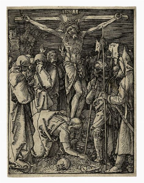 Albrecht Drer : La crocefissione.  - Asta Arte antica, moderna e contemporanea - Associazione Nazionale - Case d'Asta italiane