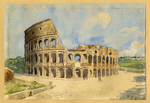 HENRY COLEMAN : Anfiteatro Flavio.  - Asta Arte antica, moderna e contemporanea - Associazione Nazionale - Case d'Asta italiane