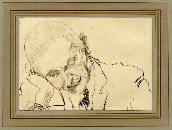 CARLO ERBA : Lotto composto di 5 disegni su 3 fogli.  - Asta Arte antica, moderna e contemporanea - Associazione Nazionale - Case d'Asta italiane