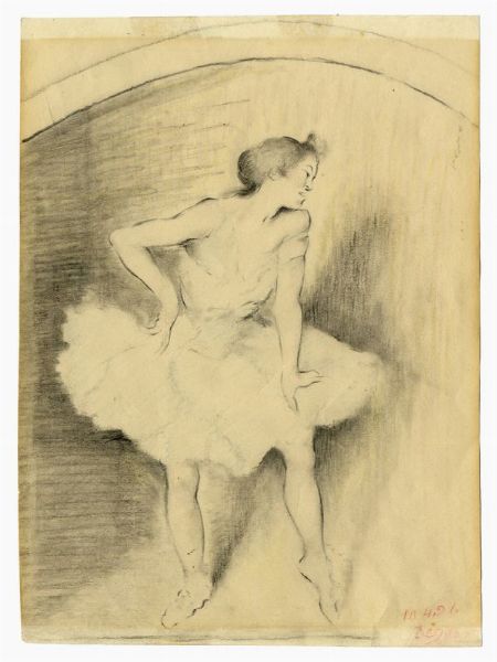 Louis Legrand : La ballerina.  - Asta Arte antica, moderna e contemporanea - Associazione Nazionale - Case d'Asta italiane
