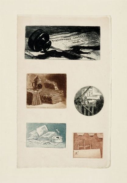 Lotto di cinquantaquattro incisioni di soggetto vario.  - Asta Arte antica, moderna e contemporanea - Associazione Nazionale - Case d'Asta italiane