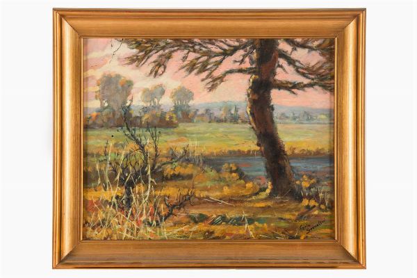 CARLO SERVOLINI : Il bosco.  - Asta Arte antica, moderna e contemporanea - Associazione Nazionale - Case d'Asta italiane