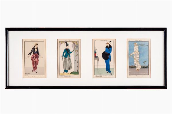 Costumes Parisiens.  - Asta Arte antica, moderna e contemporanea - Associazione Nazionale - Case d'Asta italiane