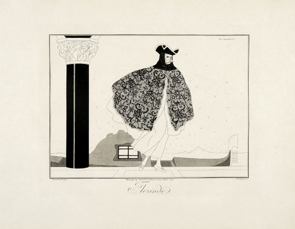 Umberto Brunelleschi : Les Masques et les Personnages de la Comdie Italienne.  - Asta Arte antica, moderna e contemporanea - Associazione Nazionale - Case d'Asta italiane