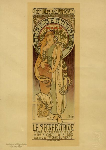 Alphonse Mucha : La Samaritaine.  - Asta Arte antica, moderna e contemporanea - Associazione Nazionale - Case d'Asta italiane