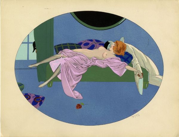 TITO [PSEUD. PER EXORISTO SALMERN Y GARCIA] : Les cinq sens.  - Asta Arte antica, moderna e contemporanea - Associazione Nazionale - Case d'Asta italiane