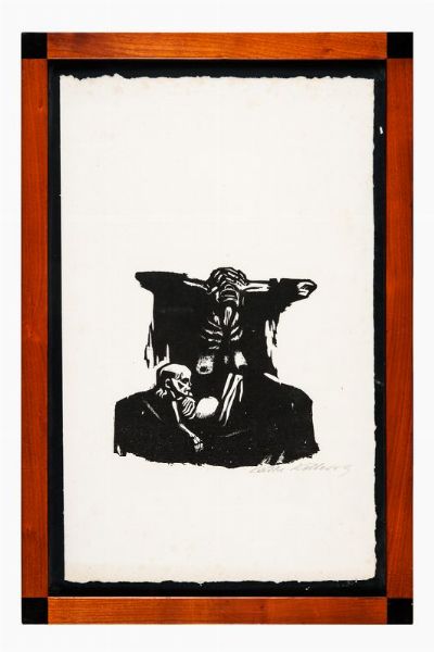 KTHE KOLLWITZ : Hunger.  - Asta Arte antica, moderna e contemporanea - Associazione Nazionale - Case d'Asta italiane