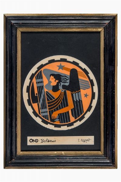 FORTUNATO DEPERO : Bolzano.  - Asta Arte antica, moderna e contemporanea - Associazione Nazionale - Case d'Asta italiane