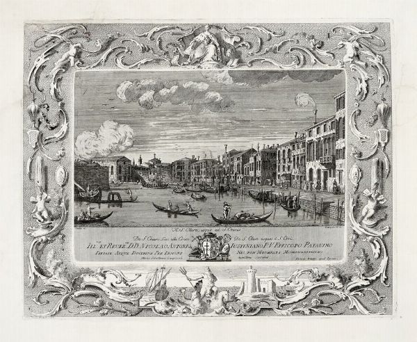 MARCO SEBASTIANO GIAMPICCOLI : A. S. Clara, usque ad S. Crucis / Da S. Chiara Sino alla Croce.  - Asta Arte antica, moderna e contemporanea - Associazione Nazionale - Case d'Asta italiane