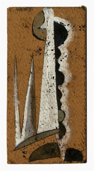 Vieri Nannetti : Composizione.  - Asta Arte antica, moderna e contemporanea - Associazione Nazionale - Case d'Asta italiane