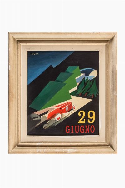 LUCIO VENNA LANDSMANN : 29 giugno.  - Asta Arte antica, moderna e contemporanea - Associazione Nazionale - Case d'Asta italiane