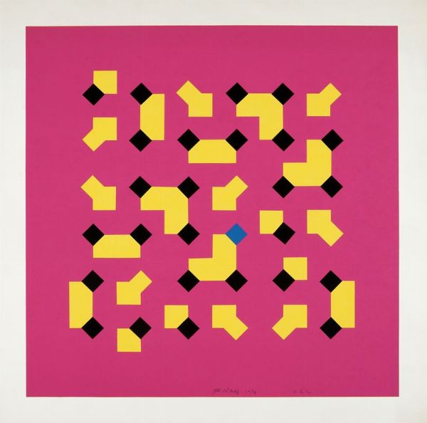 BRUNO MUNARI : Curve di Peano.  - Asta Arte antica, moderna e contemporanea - Associazione Nazionale - Case d'Asta italiane