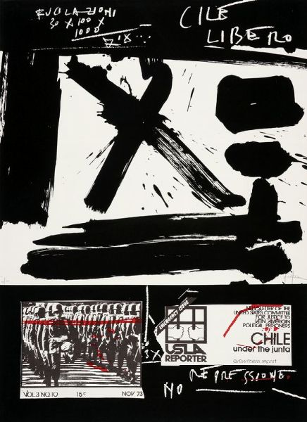 EMILIO VEDOVA : Presenza.  - Asta Arte antica, moderna e contemporanea - Associazione Nazionale - Case d'Asta italiane