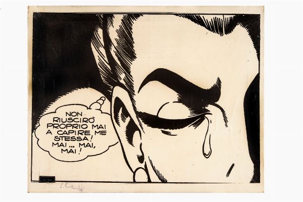 LUCIANO ORI : Non riuscir� proprio mai a capire me stessa! Mai... Mai, mai!  - Asta Arte antica, moderna e contemporanea - Associazione Nazionale - Case d'Asta italiane