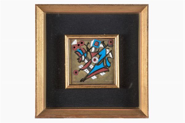 UMBERTO MASTROIANNI : Senza titolo.  - Asta Arte antica, moderna e contemporanea - Associazione Nazionale - Case d'Asta italiane