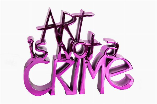 MR. BRAINWASH [PSEUD. DI THIERRY GUETTA] : Art is not a crime.  - Asta Arte antica, moderna e contemporanea - Associazione Nazionale - Case d'Asta italiane