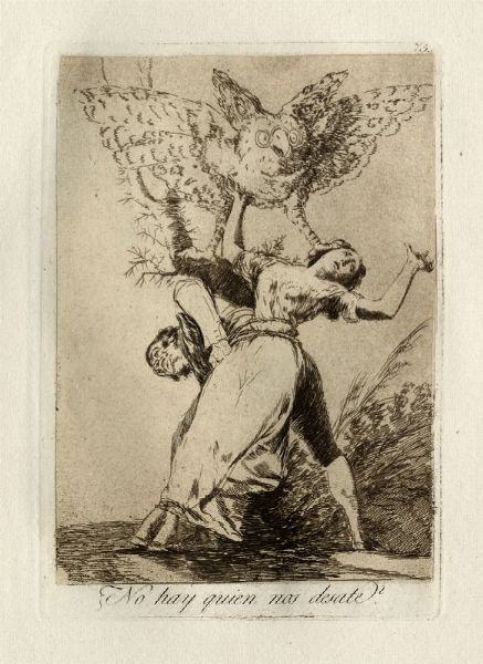 FRANCISCO GOYA Y LUCIENTES : Los Caprichos.  - Asta Arte antica, moderna e contemporanea - Associazione Nazionale - Case d'Asta italiane