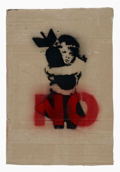 Banksy : No.  - Asta Arte antica, moderna e contemporanea - Associazione Nazionale - Case d'Asta italiane